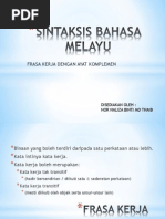 Sintaksis Bahasa Melayu