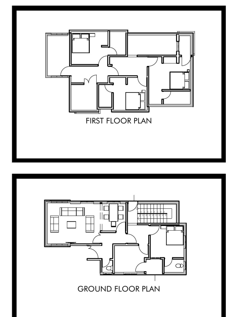 First and Ground Floor Plans | PDF