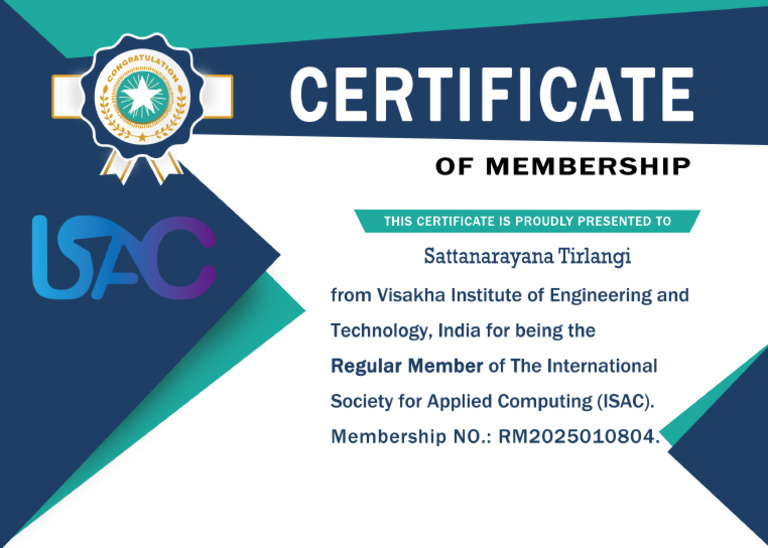 ISAC Membership | PDF