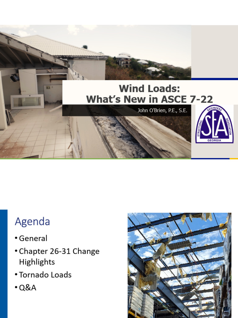 ASCE 7-22 Wind Load Updates Explained | PDF | Wound | Tornadoes