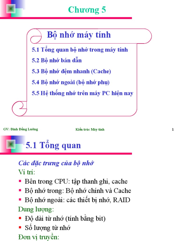 Chuong 5 | PDF