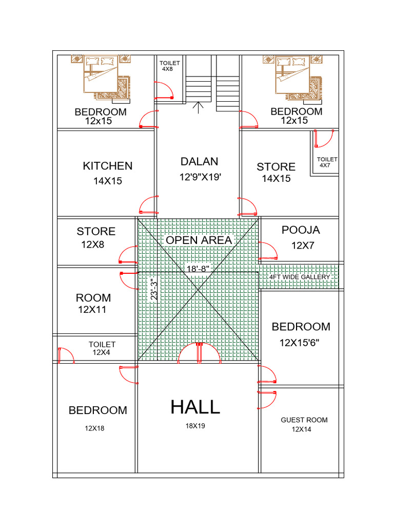 Room Dimensions and Layouts Guide | PDF