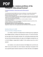 Download What Are the Common Problems of the Philippine Educational System by Princess Lhala SN92929725 doc pdf