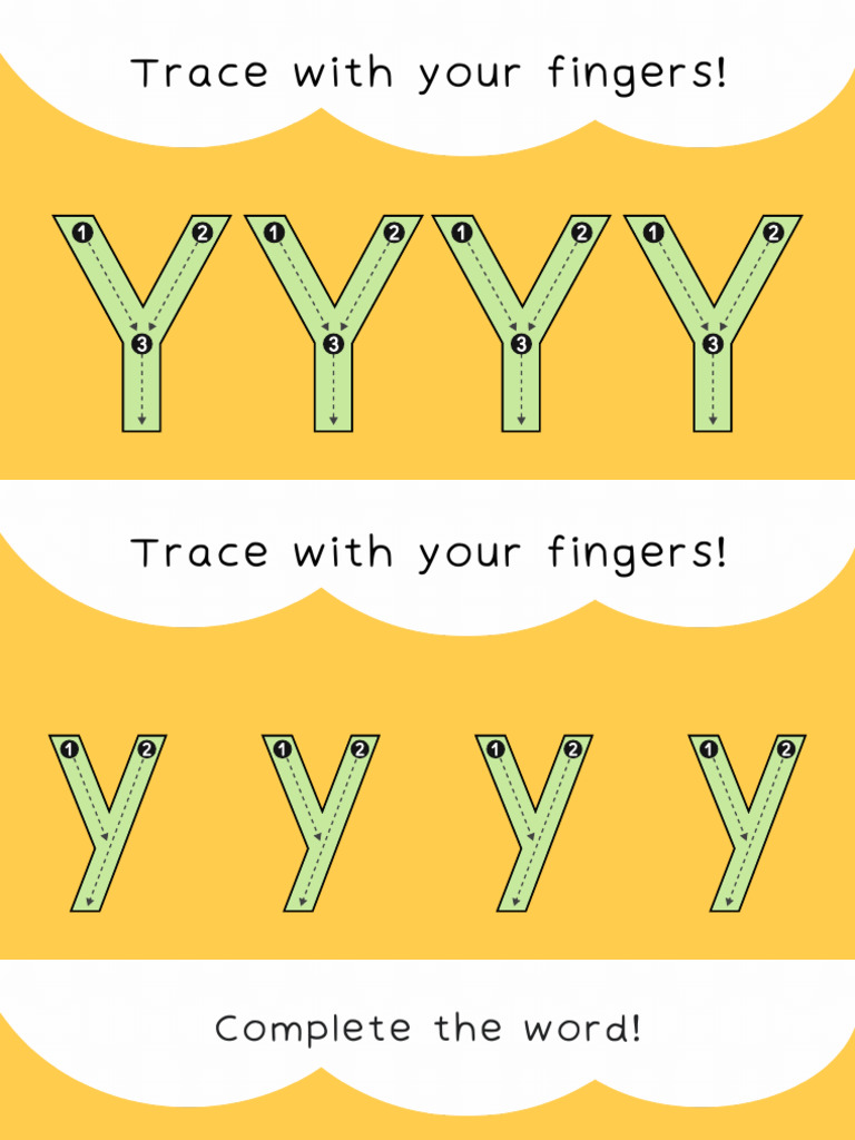 Letter Y y | PDF