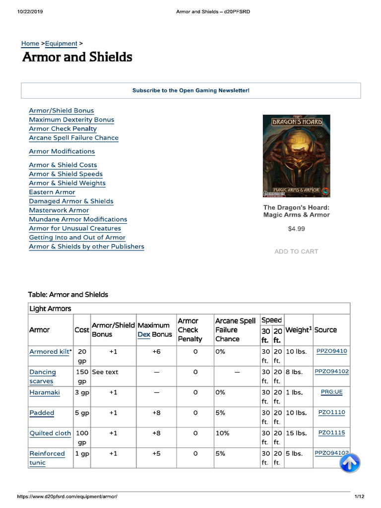 Armor | PDF
