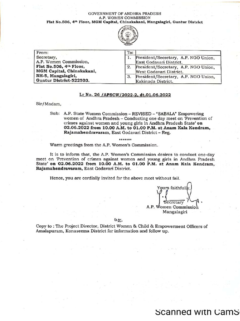 Union Letter | PDF