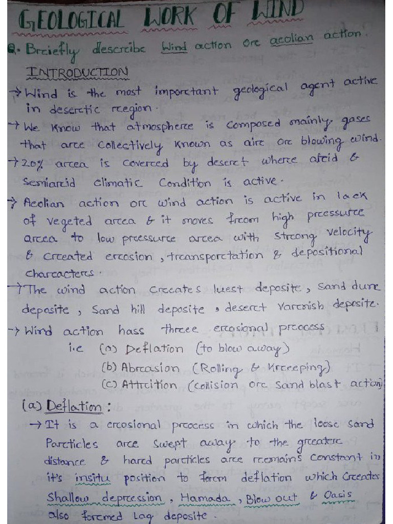 Geomorphology Notes | PDF