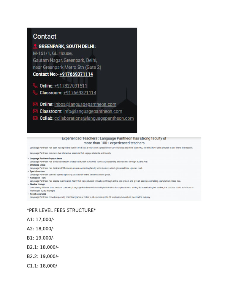 German Course | PDF