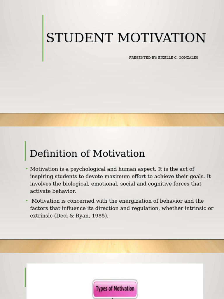 Enhancing Student Motivation Strategies | PDF | Motivational | Motivation
