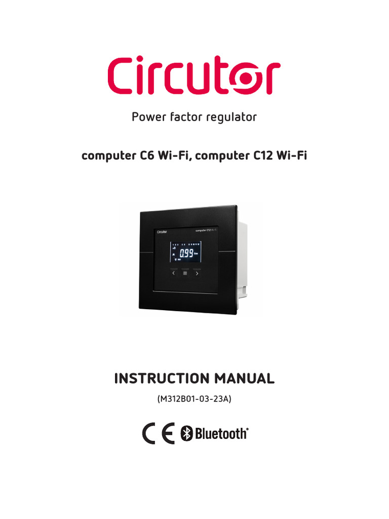 Computer C12 Wi Fi PFI Controller, CIRCUTOR | PDF