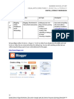 Blogging, Online Portfolios & Social Networking: Digital Literacy Workbook