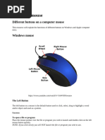 Mouse Parts and Functions Explained | PDF