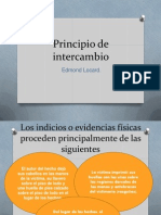 Principio de intercambio