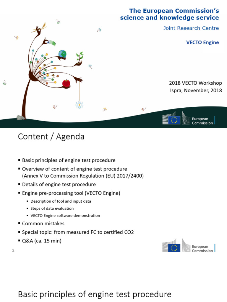 VECTO Engine Test Procedure Overview | PDF | Emission Standard | Engines