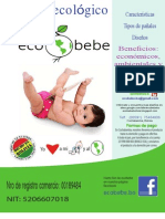 Catalogo de pañales ecológicos Ecobebe Bolivia (Mayo 2012)