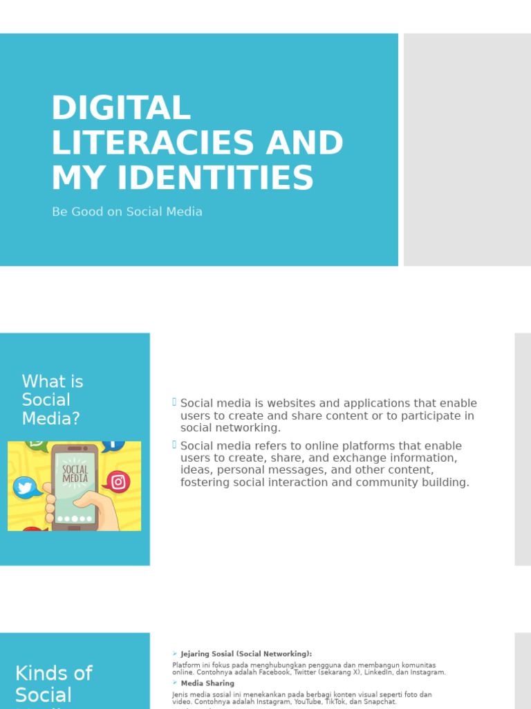 Digital Literacies and My Identities | PDF