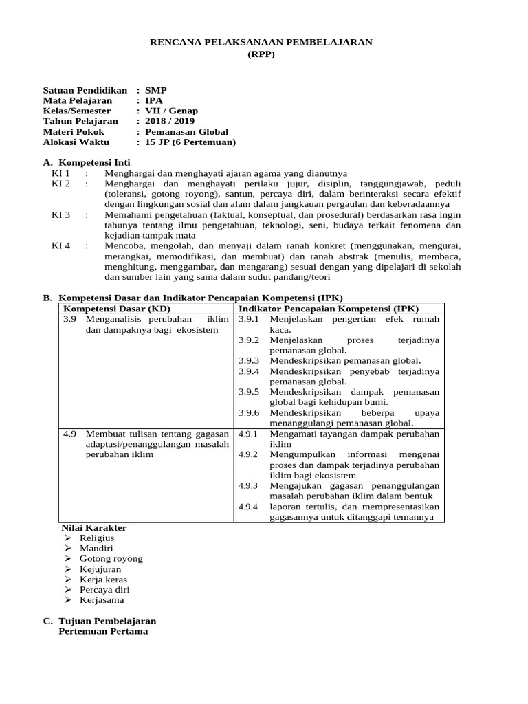 RPP 4 | PDF
