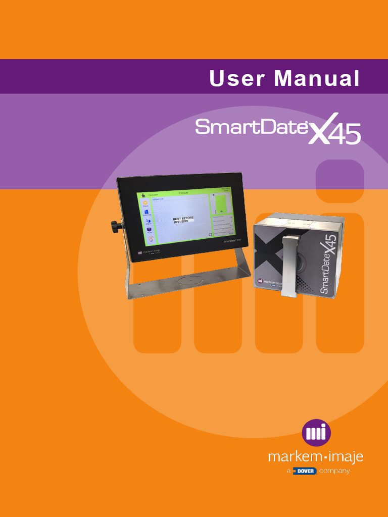 SmartDate X45 User Manual Overview | PDF | Printer (Computing) | Menu ...