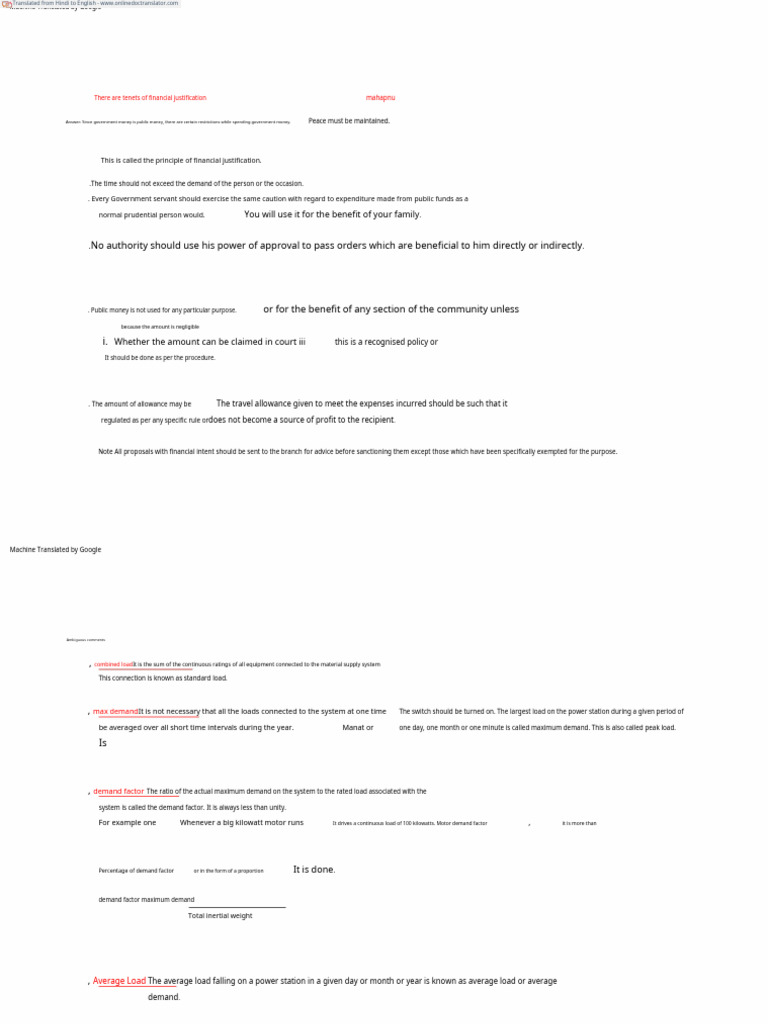 Principles of Financial Justification | PDF | Government Spending ...