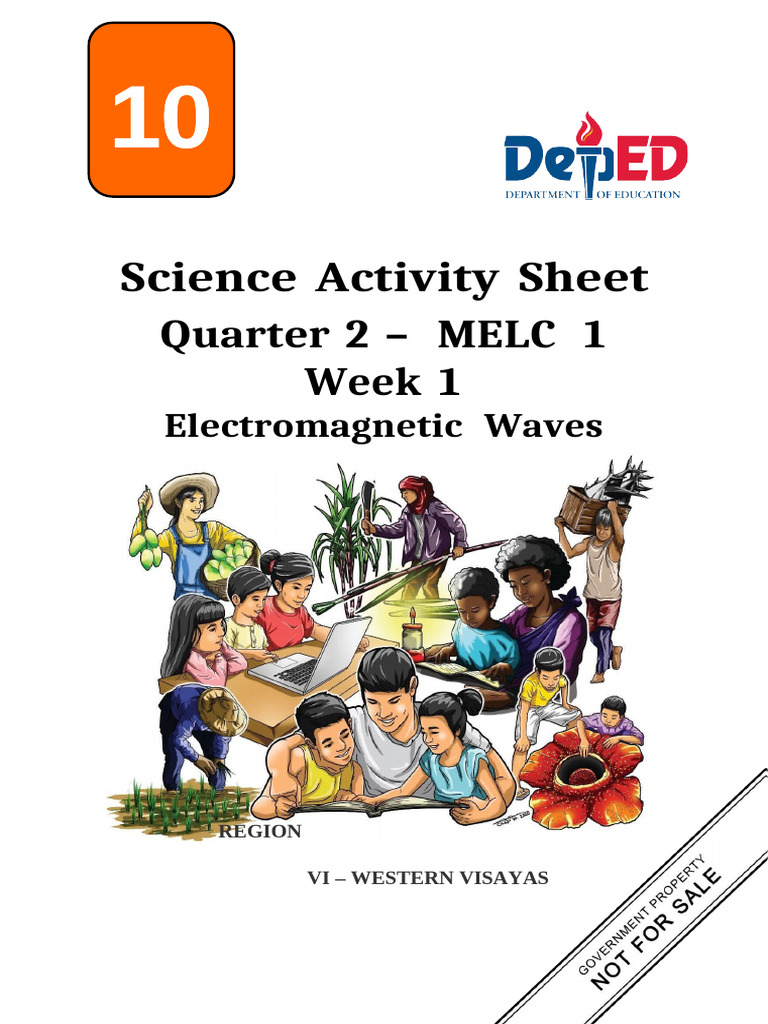 Electromagnetic Waves Activity Sheet | PDF | Electromagnetic Radiation ...