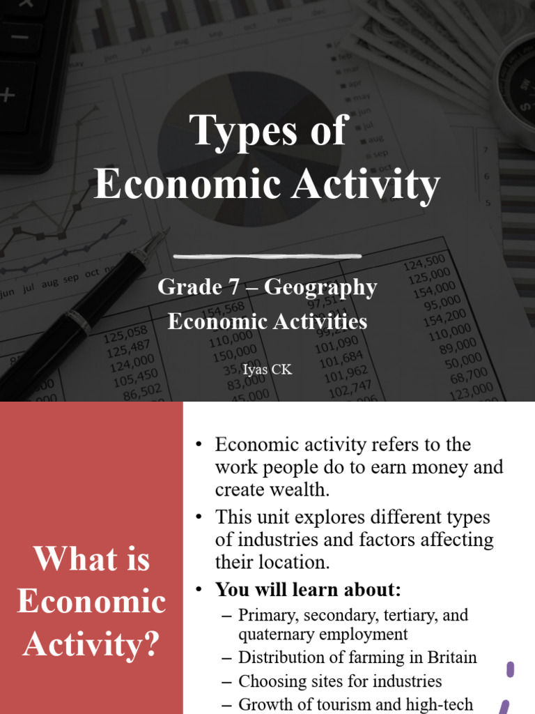 2.1 2.2 Economic Activity and Types | PDF | Economics | Economies
