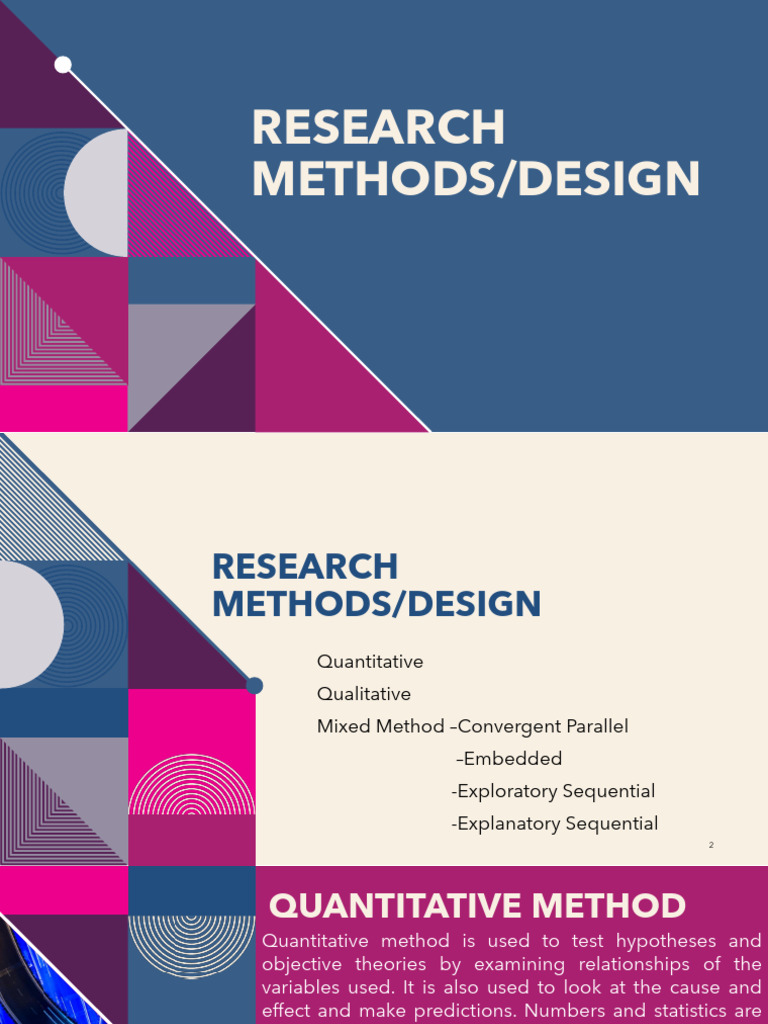 Research Methods: Quantitative & Qualitative | PDF | Quantitative ...