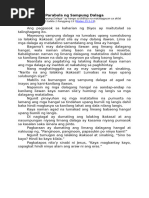 Mga Halimbawa NG PARABULA | PDF