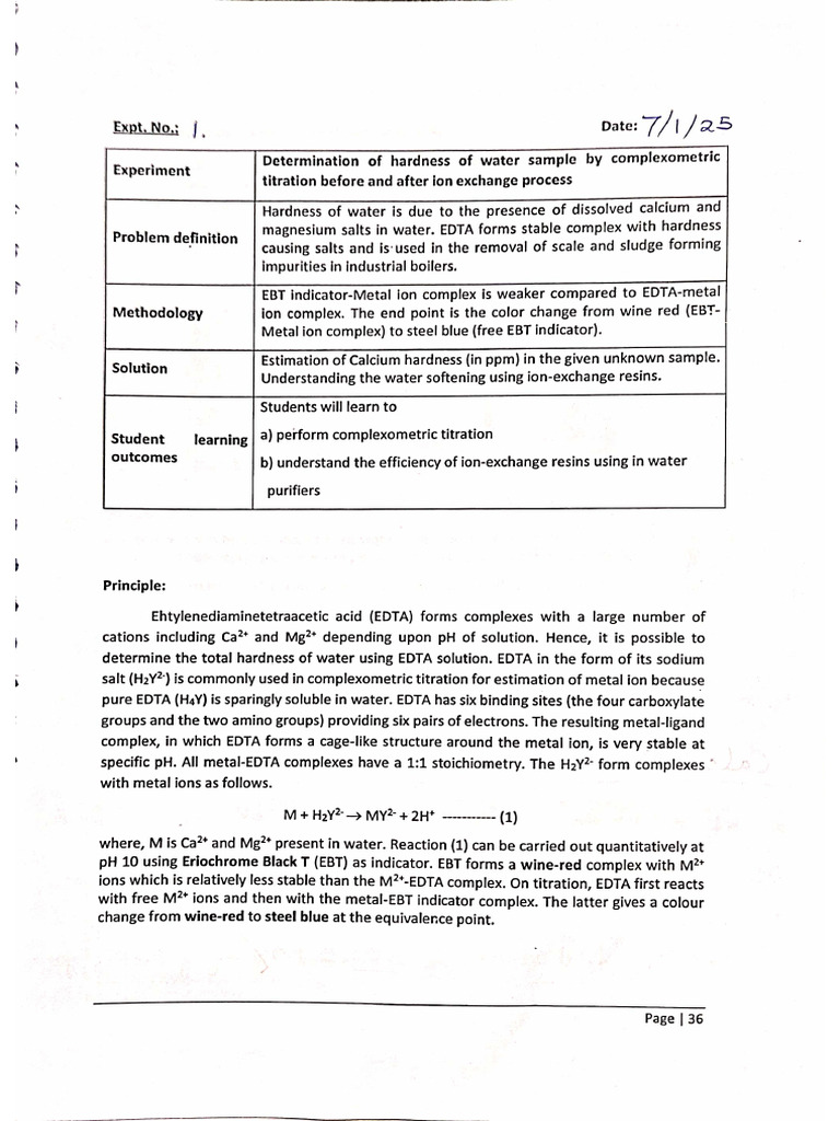 Exp 1 | PDF