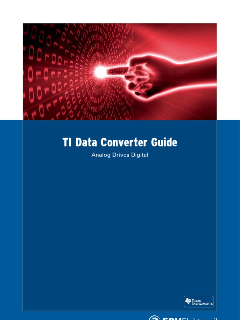 TI Data Converter Guide | PDF | Analog To Digital Converter ...