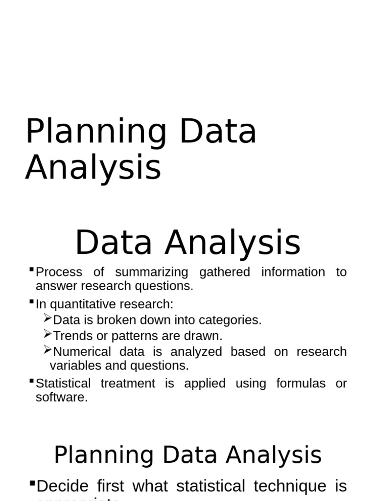 Data Analysis Techniques Overview | PDF | Statistics | Student's T Test