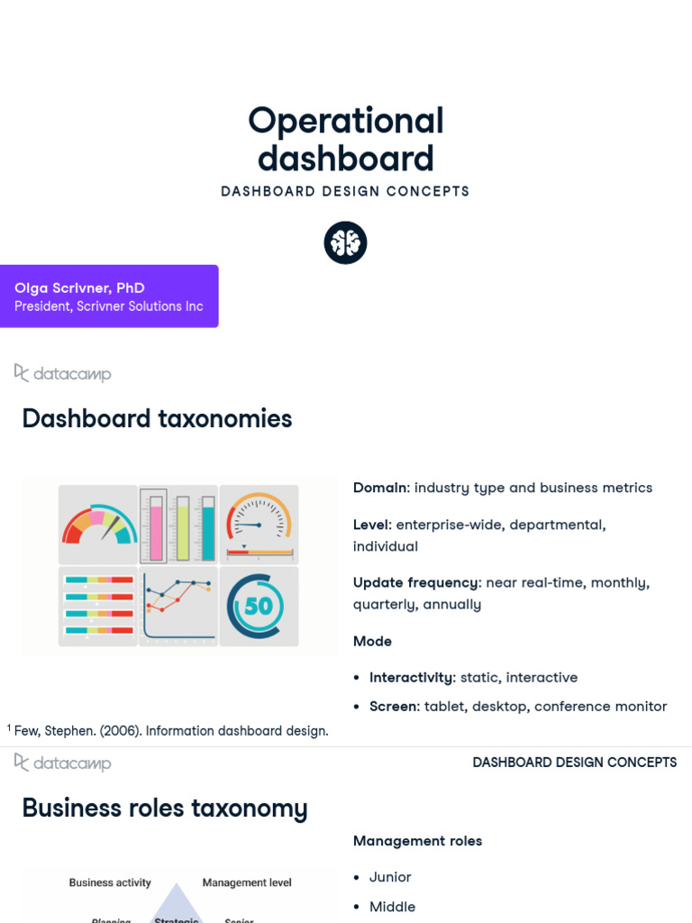 Dashboard Design Concepts Chapter3 | PDF | Performance Indicator ...