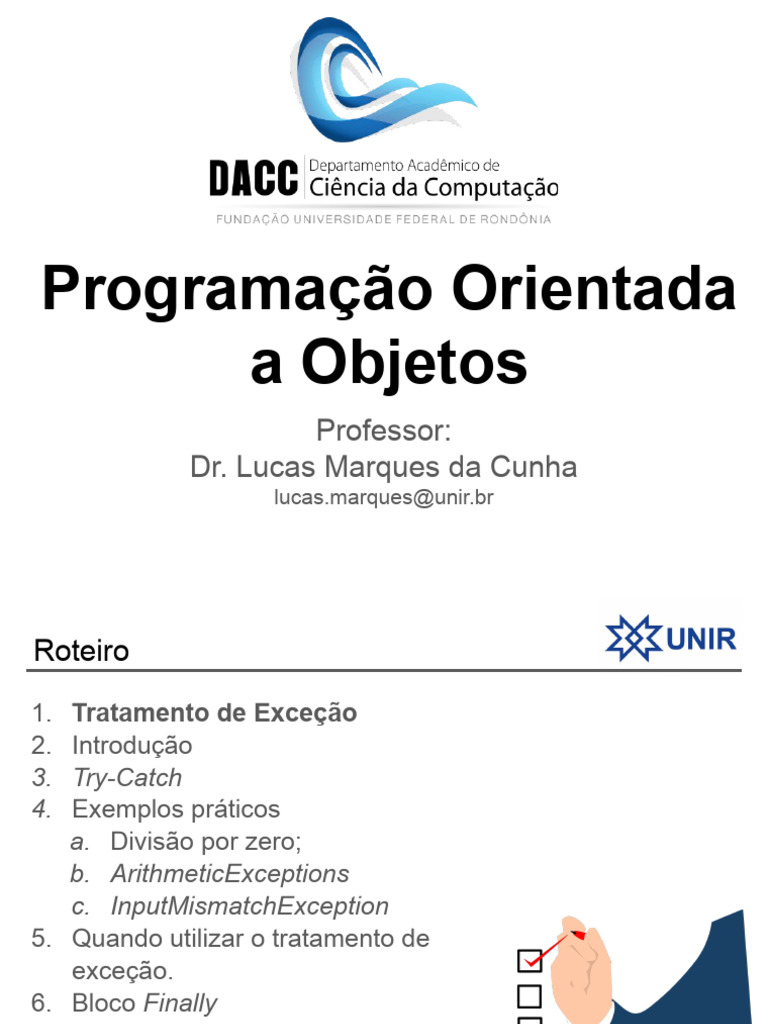 Aula 09 - Programao Orientada a Objetos 1 | PDF | Engenharia de ...