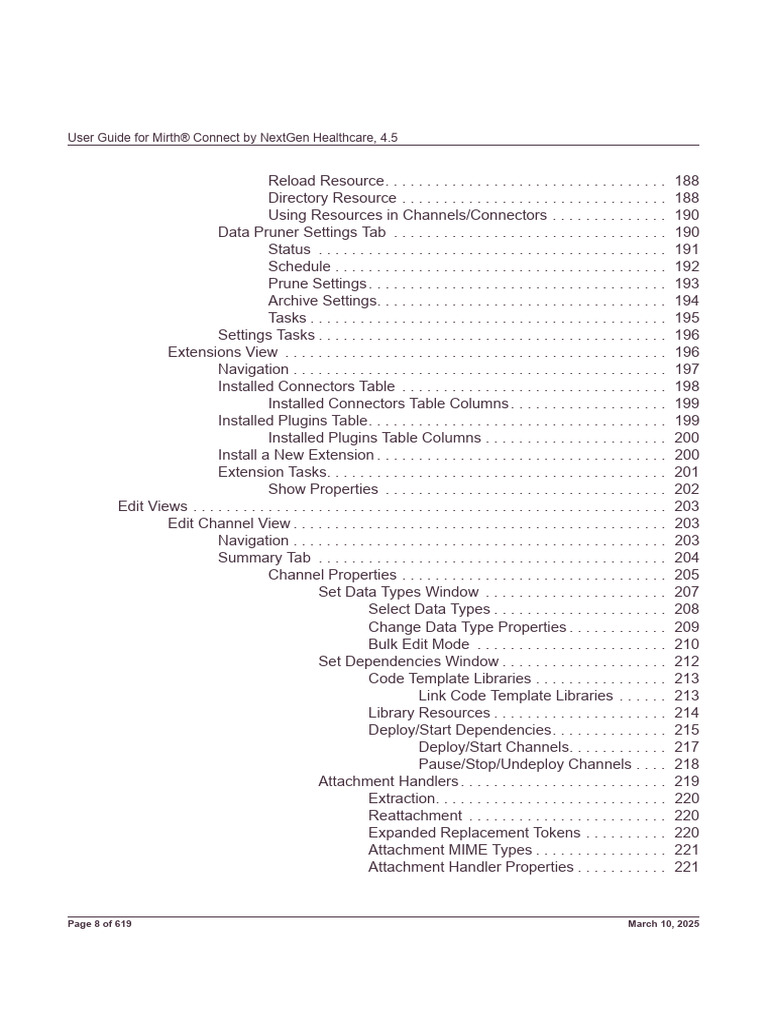 Mirth Connect 4.5 User Guide 8 | PDF