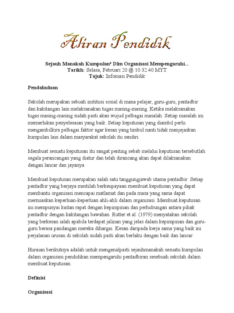 Maksud Organisasi Pdf
