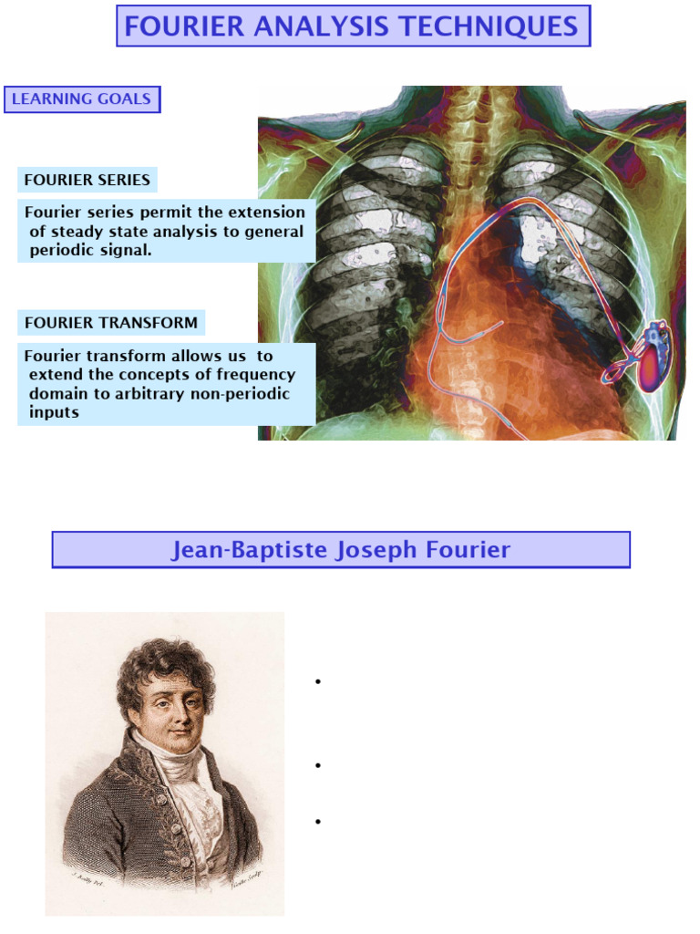 Fourier Analysis Techniques Overview | PDF | Fourier Series ...