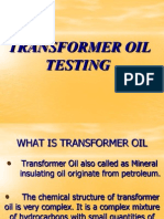 Transformer Oil Testing