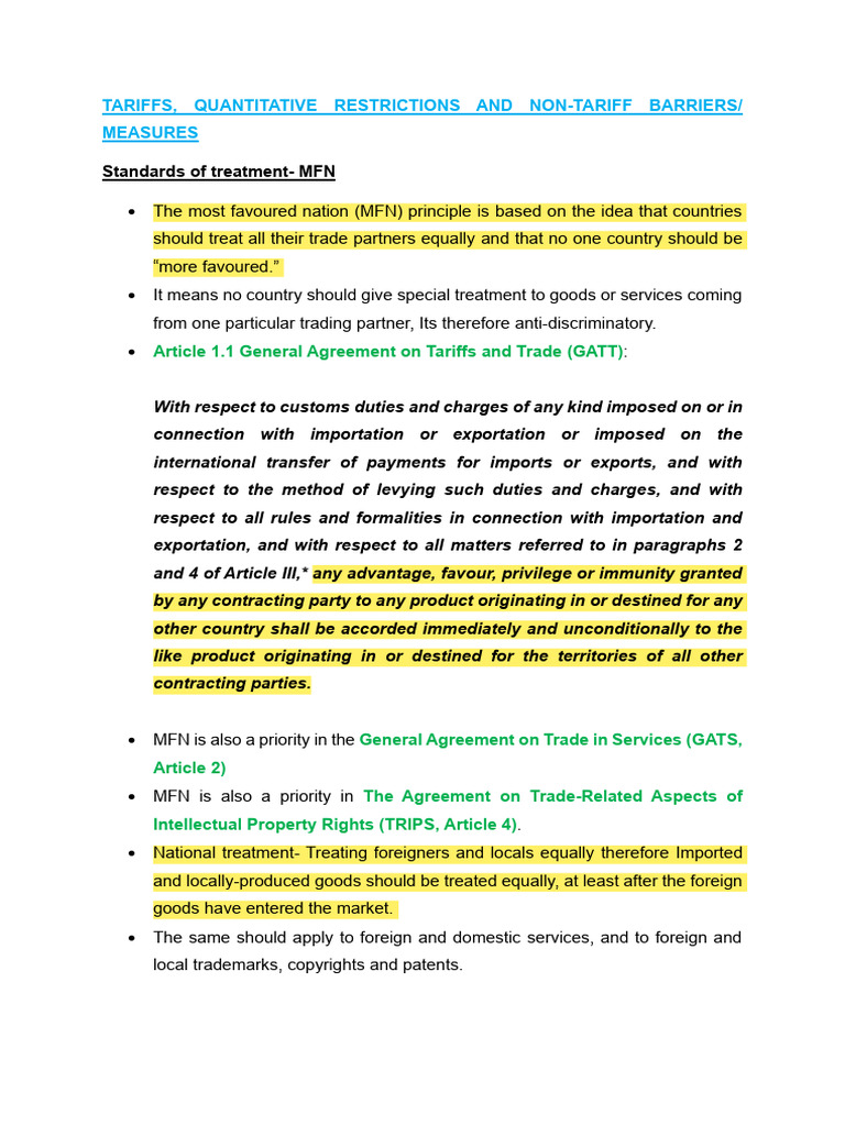 Understanding Anti-Dumping Measures | PDF | Dumping (Pricing Policy ...