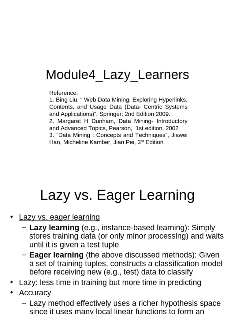 Lazy Learning: k-Nearest Neighbors Explained | PDF | Machine Learning ...