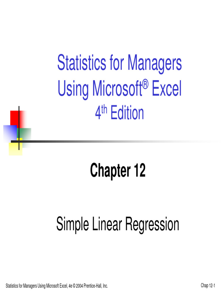 Statictics LinearRegression Lecture Notes | PDF | Errors And Residuals ...