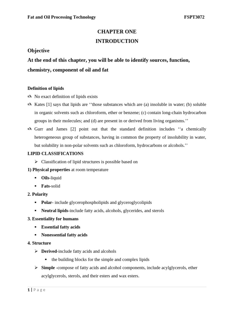 Lipid Classification and Sources Guide | PDF | Fatty Acid | Triglyceride