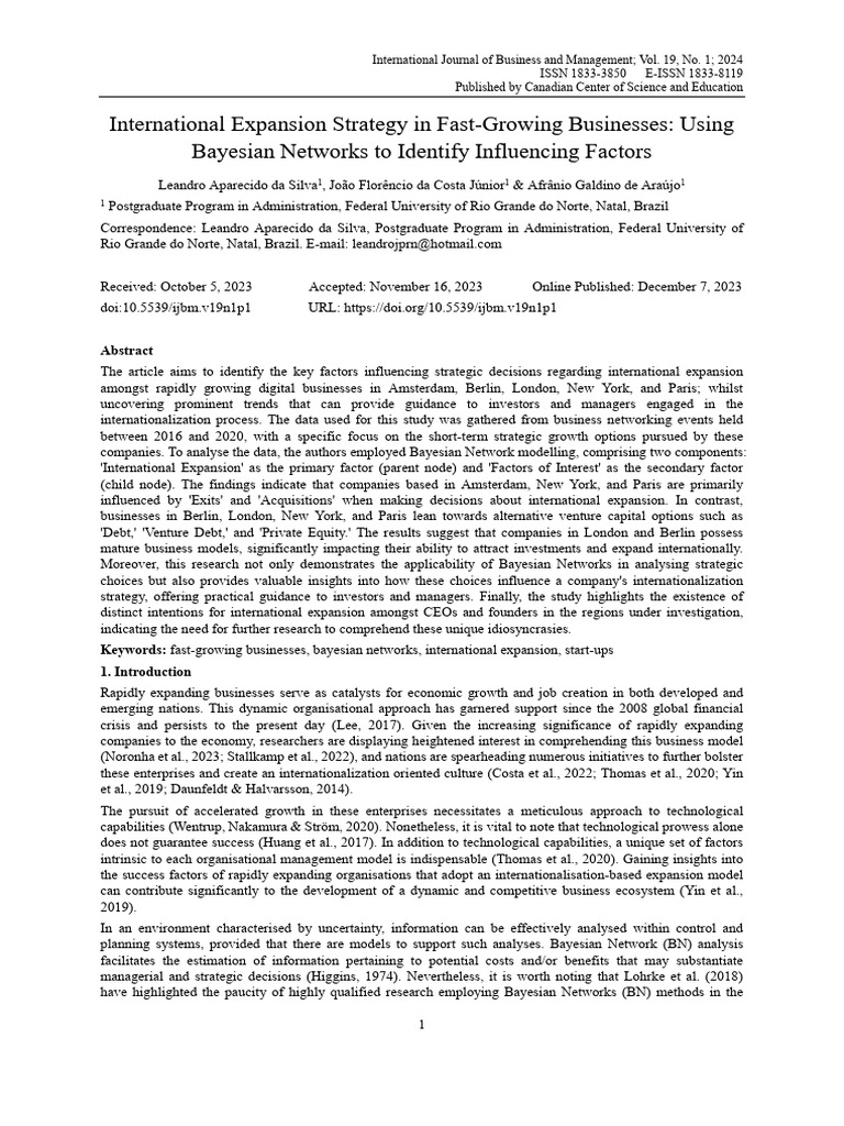 International Expansion Strategy in Fast-Growing B | PDF | Methodology ...
