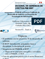 PMBOK y RUP PMI Peru Congreso 2007vf