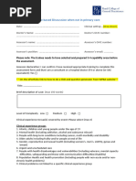 QIP Template for GP Trainee Assessment | PDF