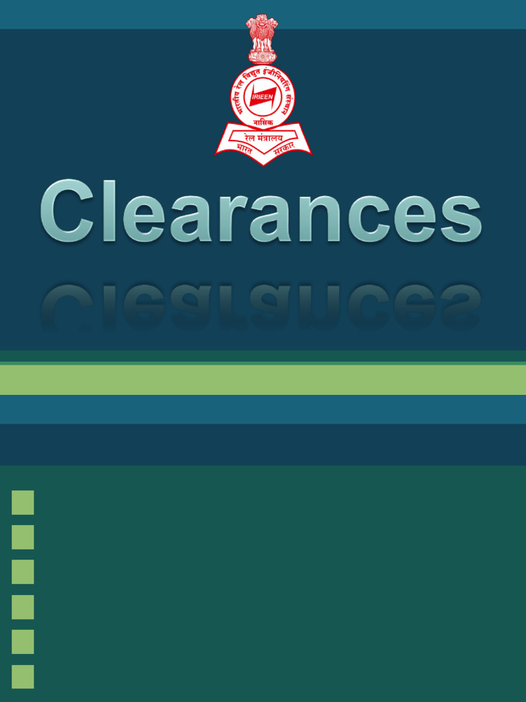 Electrical Clearance Guidelines and Examples | PDF | Transport ...