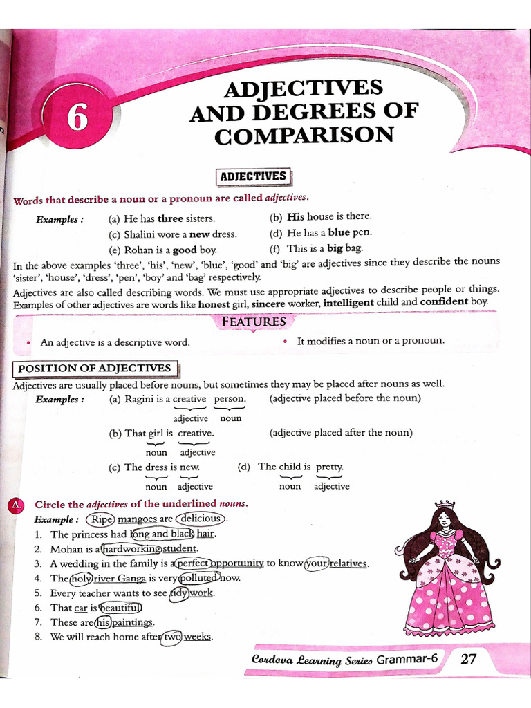 Class-6, English Grammar, L - 6 To 10 | PDF