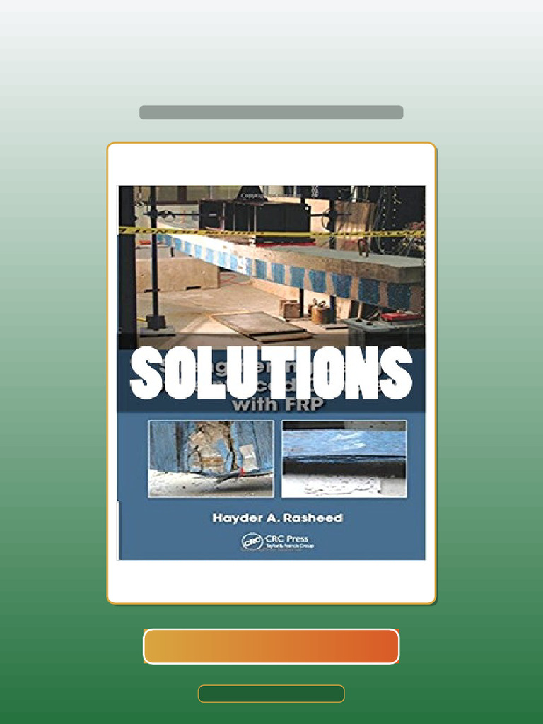 Strengthening Design of Reinforced Concrete With FRP 1st Edition ...