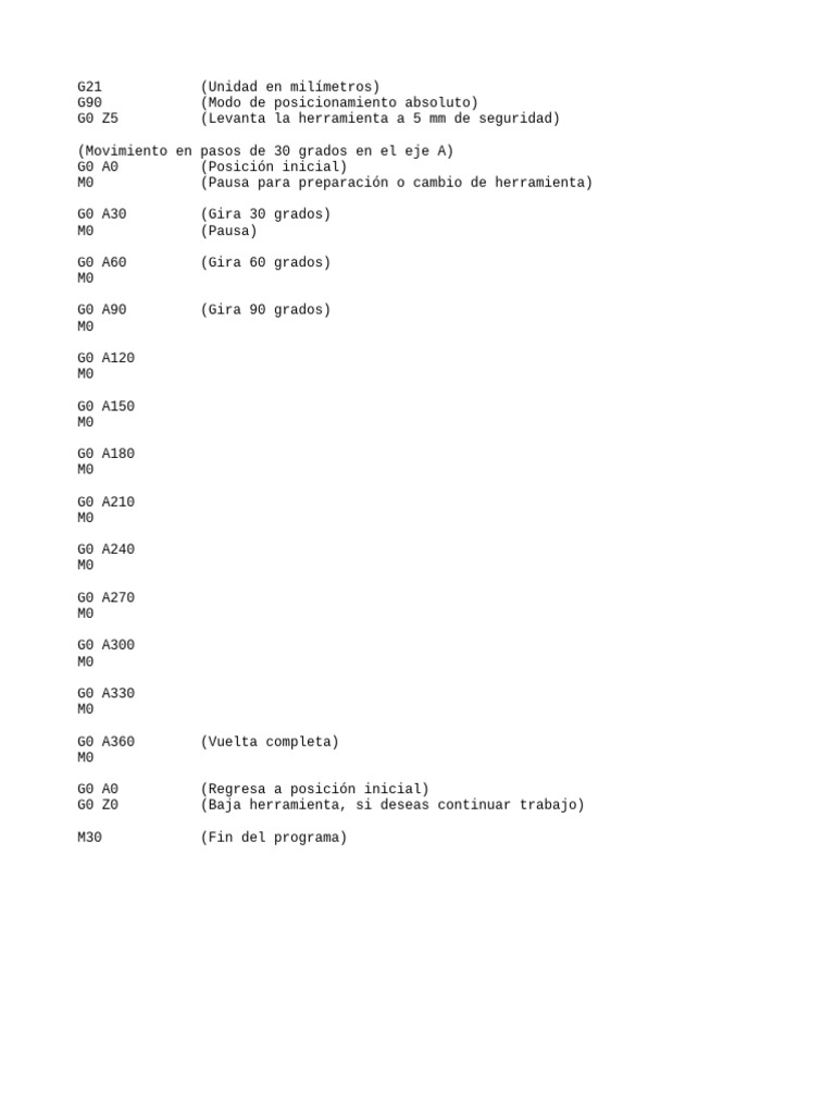 Indexado Ejea Mach3 | PDF