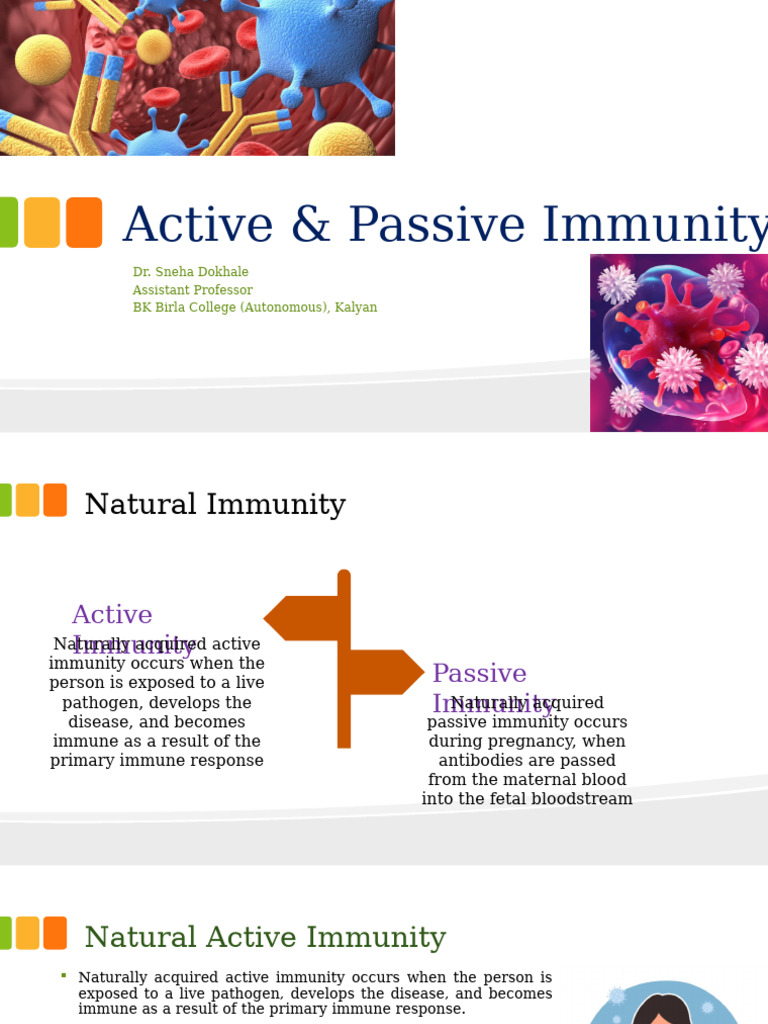 Active PassiveImmunity | PDF | Immune System | Antibody