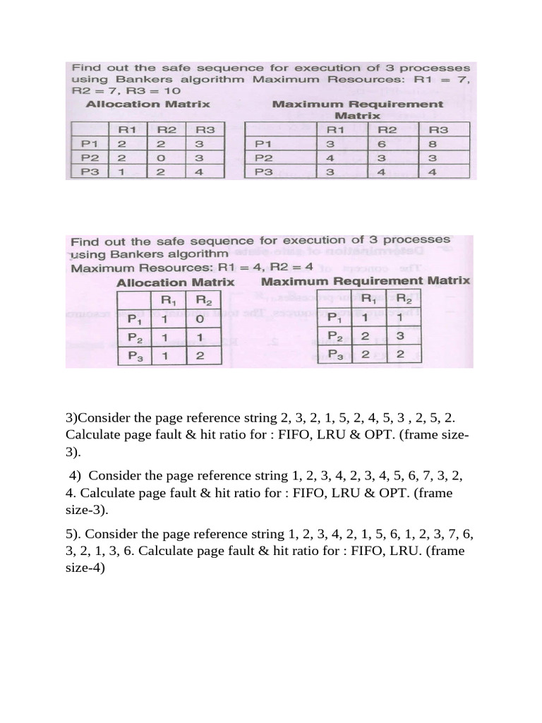 SPOS Activity | PDF