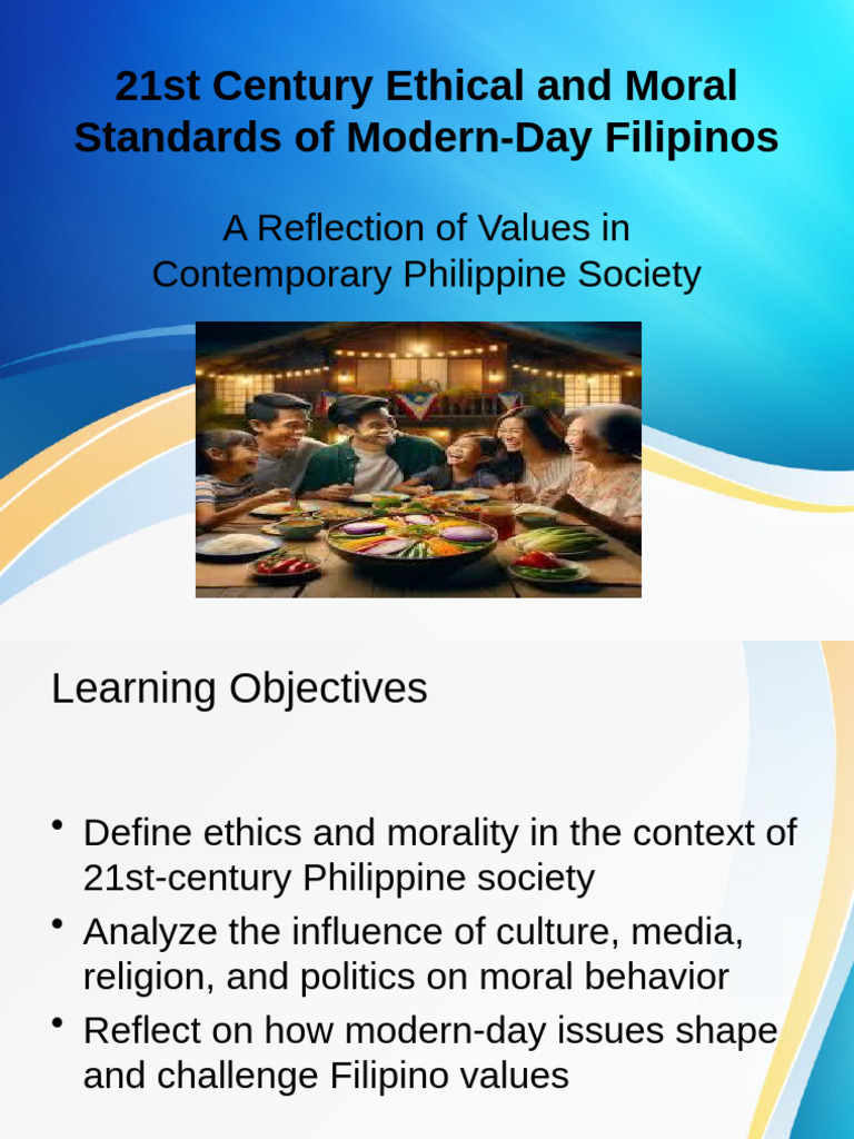 Filipino Ethics and Morality Today | PDF